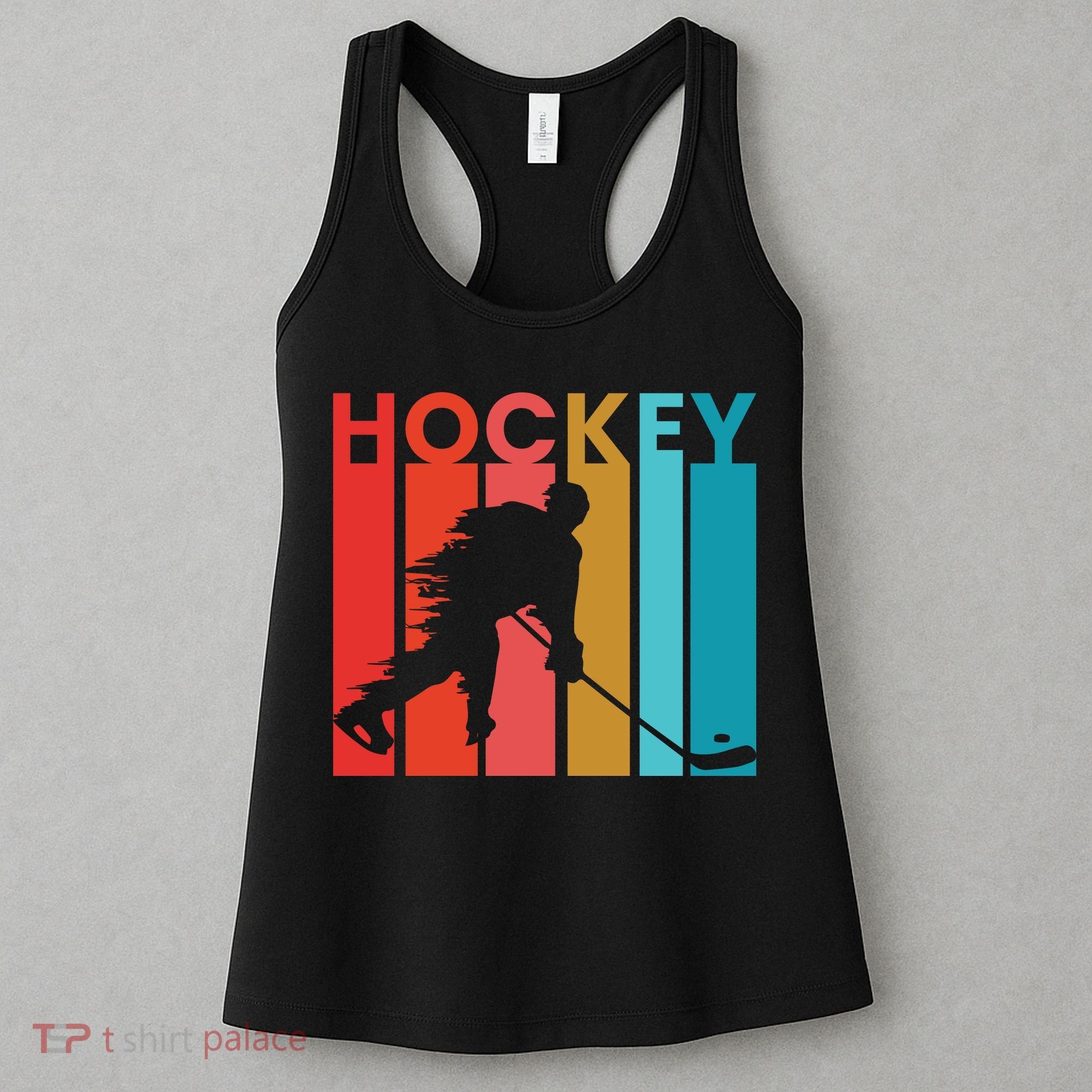 Retro Poster Hockey Lovers Women's Tank Top