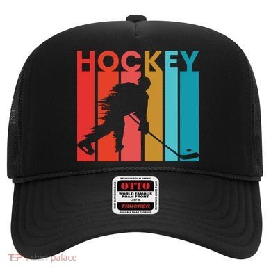 Retro Poster Hockey Lovers Hat