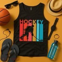 Retro Poster Hockey Lovers Tank Top thumb 4