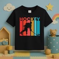 Retro Poster Hockey Lovers Toddler T-Shirt thumb 3