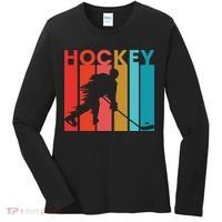 Retro Poster Hockey Lovers Women's Long Sleeve Shirt thumb 0