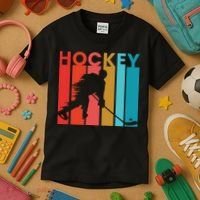 Retro Poster Hockey Lovers Kids T-Shirt thumb 3