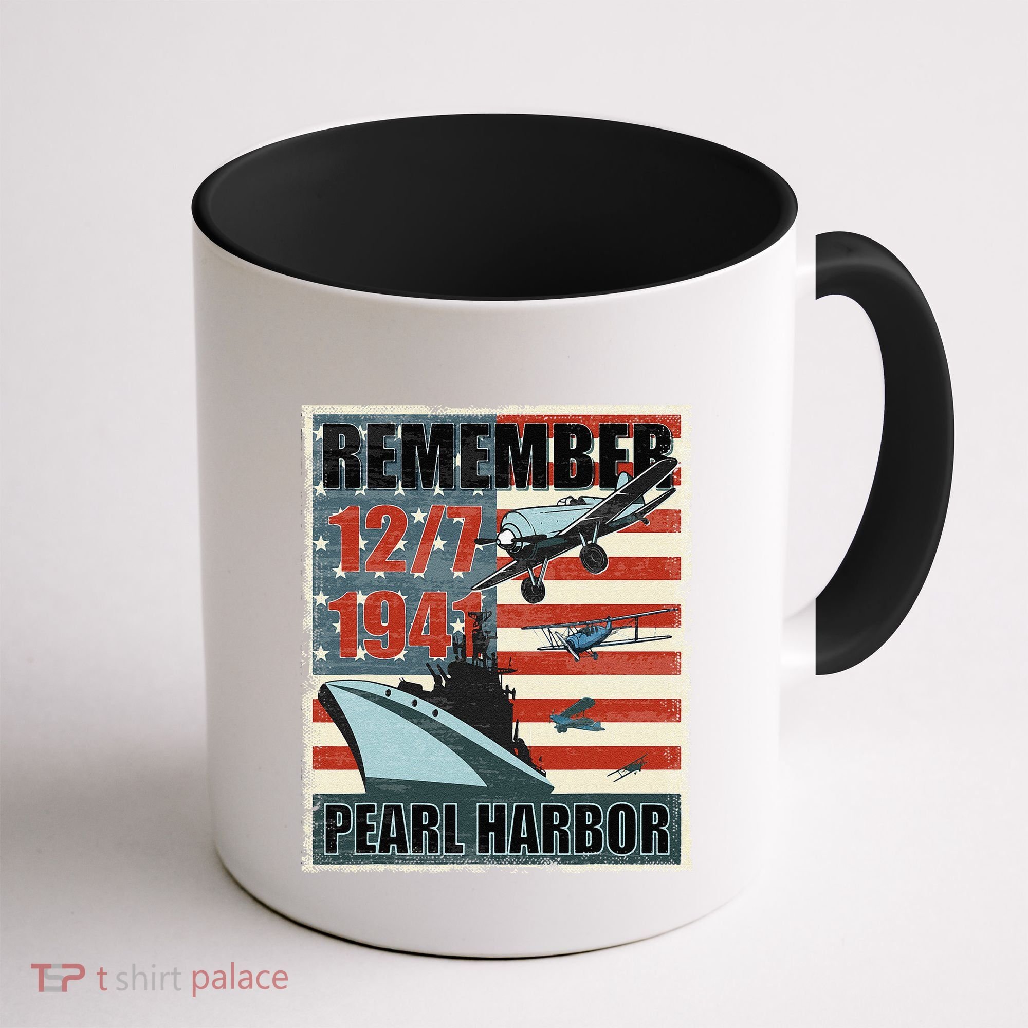 Remember Pearl Harbor Remembrance Day December 7th 1941 Coffee Mug