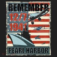 Remember Pearl Harbor Remembrance Day December 7th 1941 Beanie thumb 2