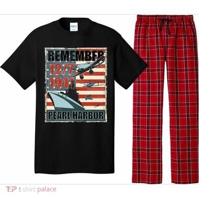 Remember Pearl Harbor Remembrance Day December 7th 1941 Pajama Set
