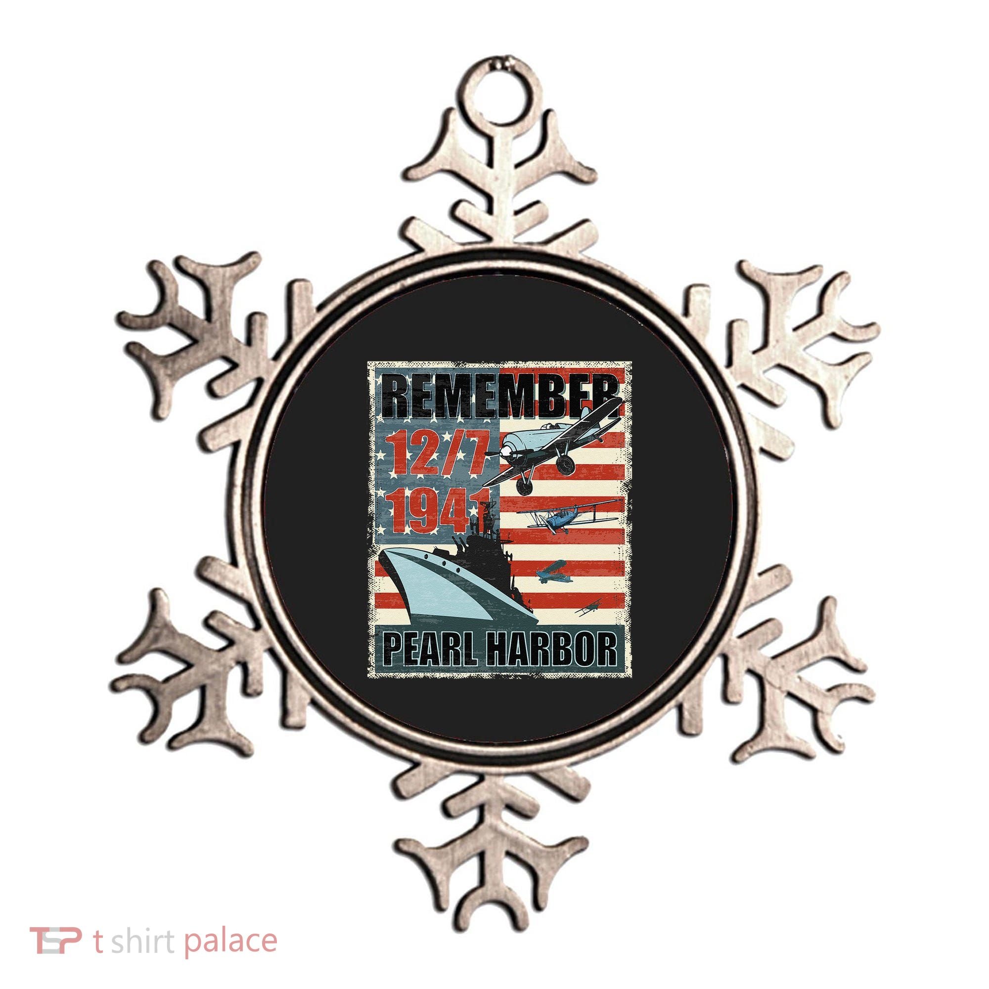 Remember Pearl Harbor Remembrance Day December 7th 1941 Ornament