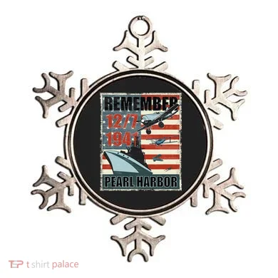 Remember Pearl Harbor Remembrance Day December 7th 1941 Ornament