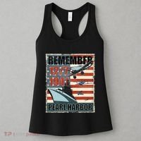 Remember Pearl Harbor Remembrance Day December 7th 1941 Women's Tank Top thumb 3