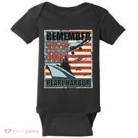 Remember Pearl Harbor Remembrance Day December 7th 1941 Baby Bodysuit thumb 0