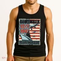 Remember Pearl Harbor Remembrance Day December 7th 1941 Tank Top thumb 3