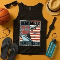 Remember Pearl Harbor Remembrance Day December 7th 1941 Tank Top thumb 4