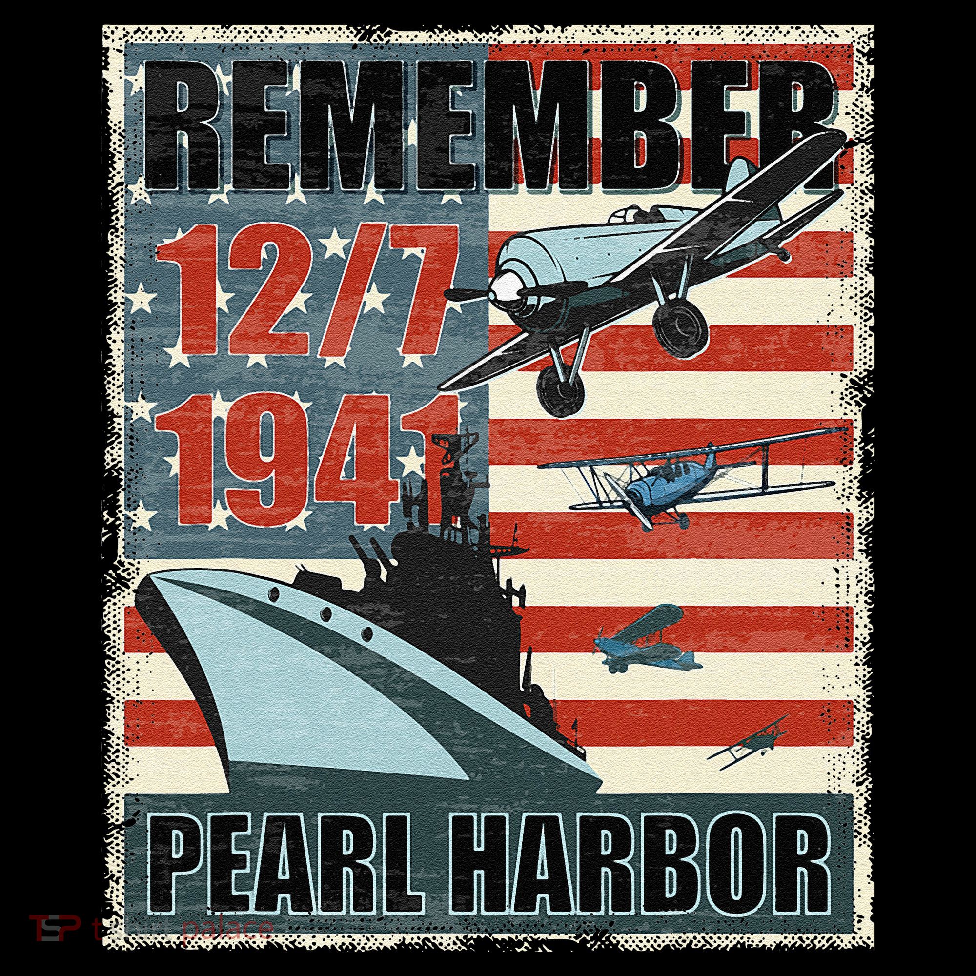 Remember Pearl Harbor Remembrance Day December 7th 1941 Visor