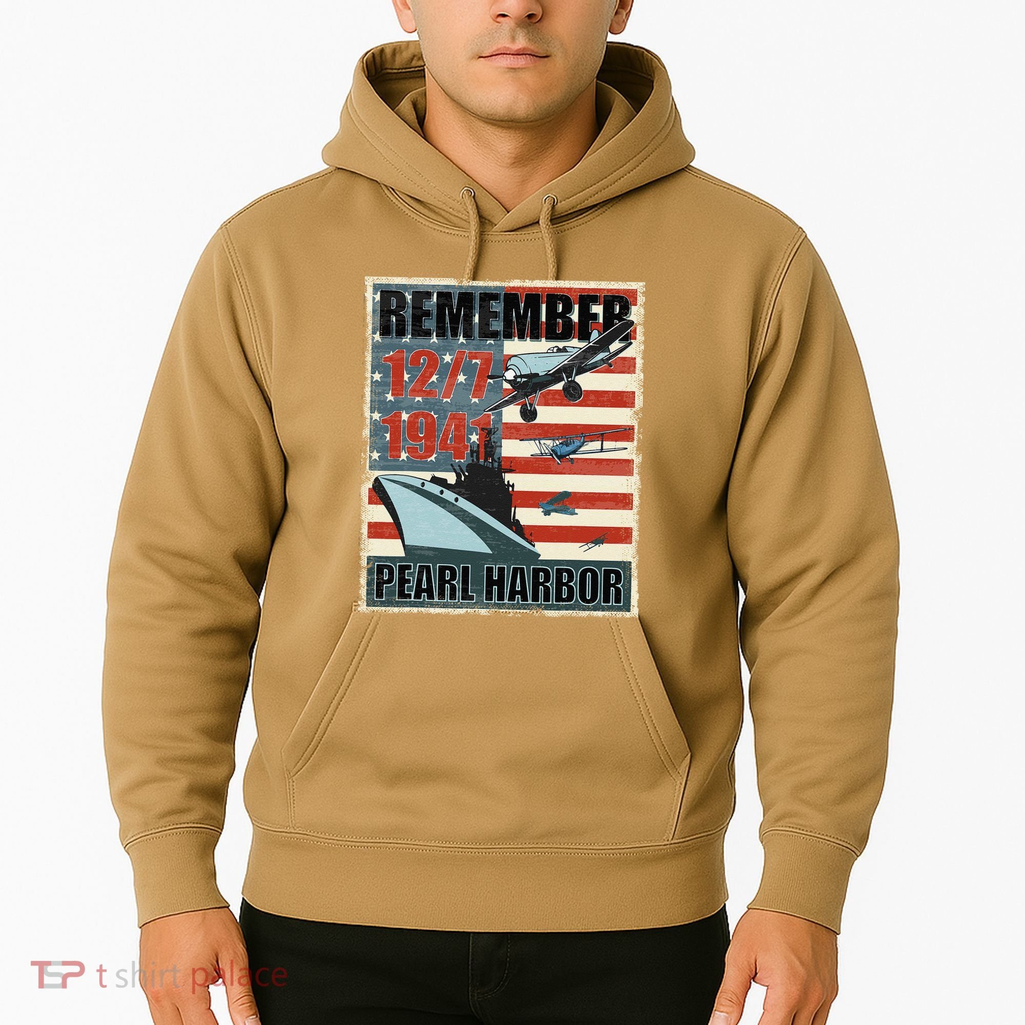 Remember Pearl Harbor Remembrance Day December 7th 1941 Hoodie
