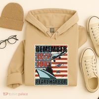 Remember Pearl Harbor Remembrance Day December 7th 1941 Hoodie thumb 4