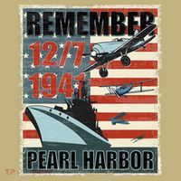 Remember Pearl Harbor Remembrance Day December 7th 1941 Long Sleeve Shirt thumb 2