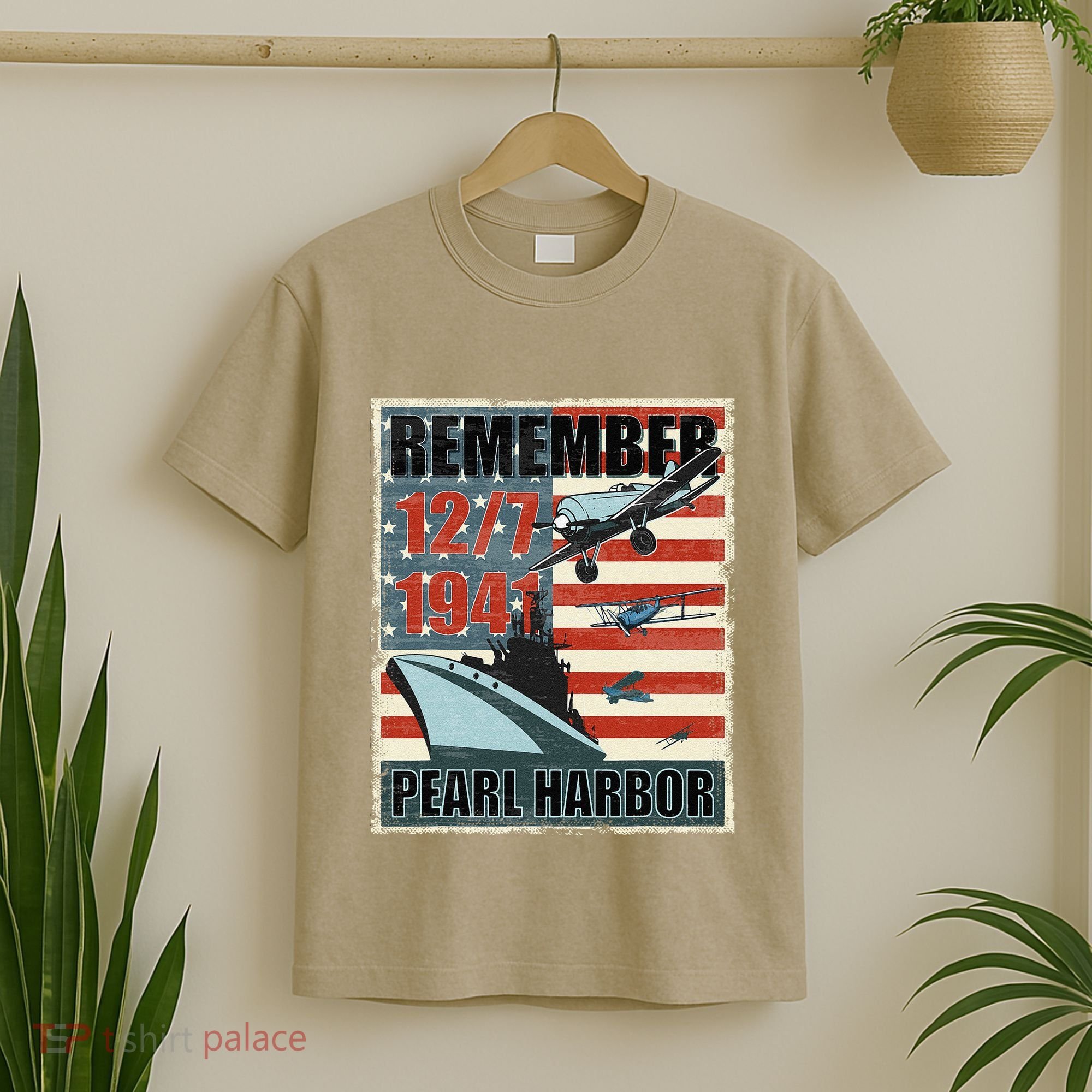 Remember Pearl Harbor Remembrance Day December 7th 1941 T-Shirt