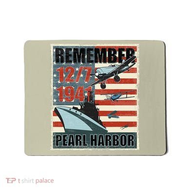 Remember Pearl Harbor Remembrance Day December 7th 1941 Mousepad