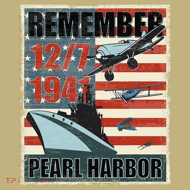 Remember Pearl Harbor Remembrance Day December 7th 1941 Mousepad