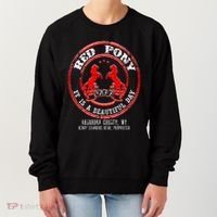 Red Pony It Is A Beautiful Day Women's Sweatshirt thumb 0
