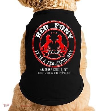 Red Pony It Is A Beautiful Day Doggie Tank