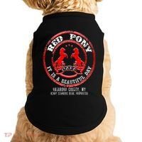 Red Pony It Is A Beautiful Day Doggie Tank thumb 0