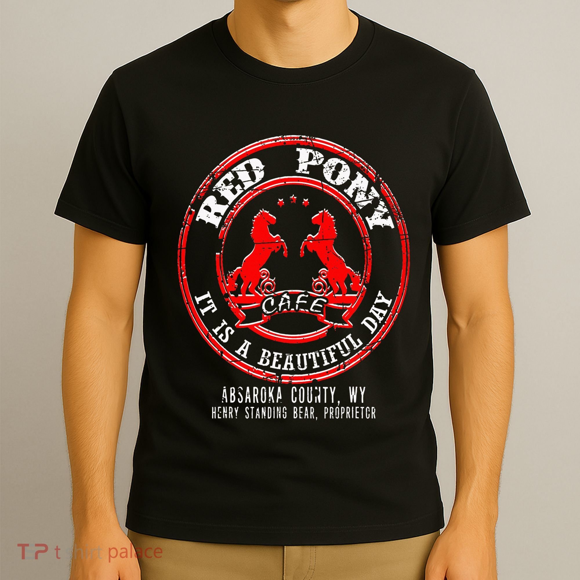 Red Pony It Is A Beautiful Day T-Shirt