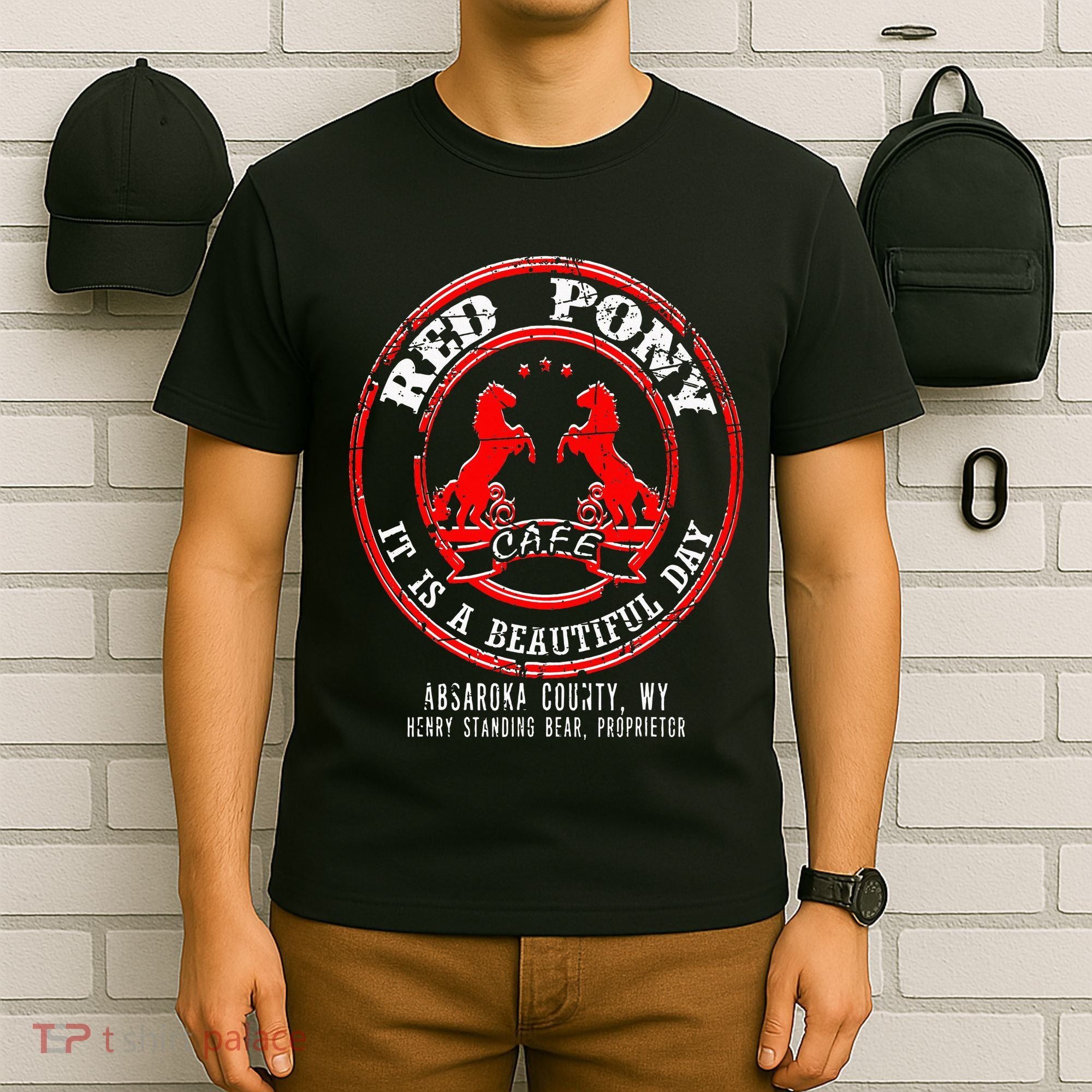 Red Pony It Is A Beautiful Day T-Shirt