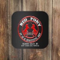 Red Pony It Is A Beautiful Day Coaster thumb 0