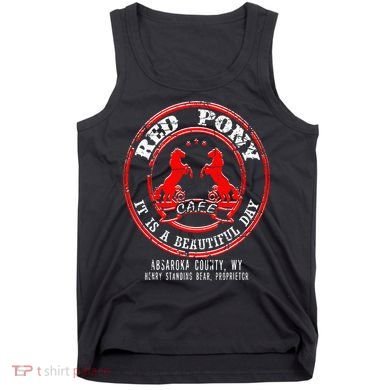 Red Pony It Is A Beautiful Day Tank Top