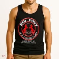 Red Pony It Is A Beautiful Day Tank Top thumb 3