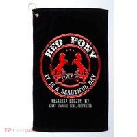 Red Pony It Is A Beautiful Day Golf Towel thumb 0