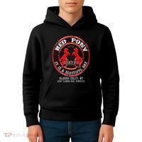 Red Pony It Is A Beautiful Day Kids Hoodie thumb 4