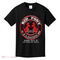 Red Pony It Is A Beautiful Day Kids T-Shirt thumb 0