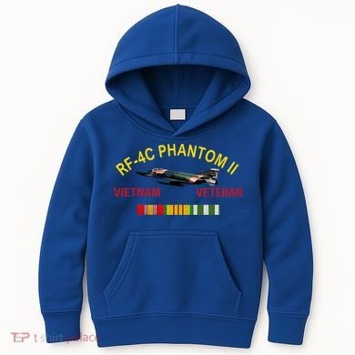 Rf4c Phantom Ii Vietnam Veteran Rf4c Phantom Vietnam Kids Hoodie