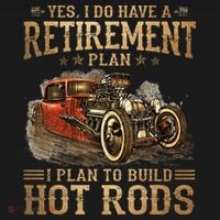Retirement Plan I Plan To Build Hot Rods Hoodie thumb 2