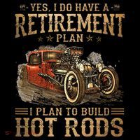 Retirement Plan I Plan To Build Hot Rods Women's Tank Top thumb 5