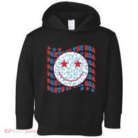 Retro Party In The USA Emoji Smiley Toddler Hoodie thumb 0