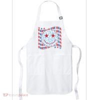 Retro Party In The USA Emoji Smiley Apron thumb 0