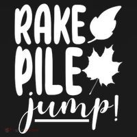 Rake Pile Jump Fall Lover Pajama Set thumb 2