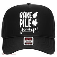 Rake Pile Jump Fall Lover Hat thumb 0