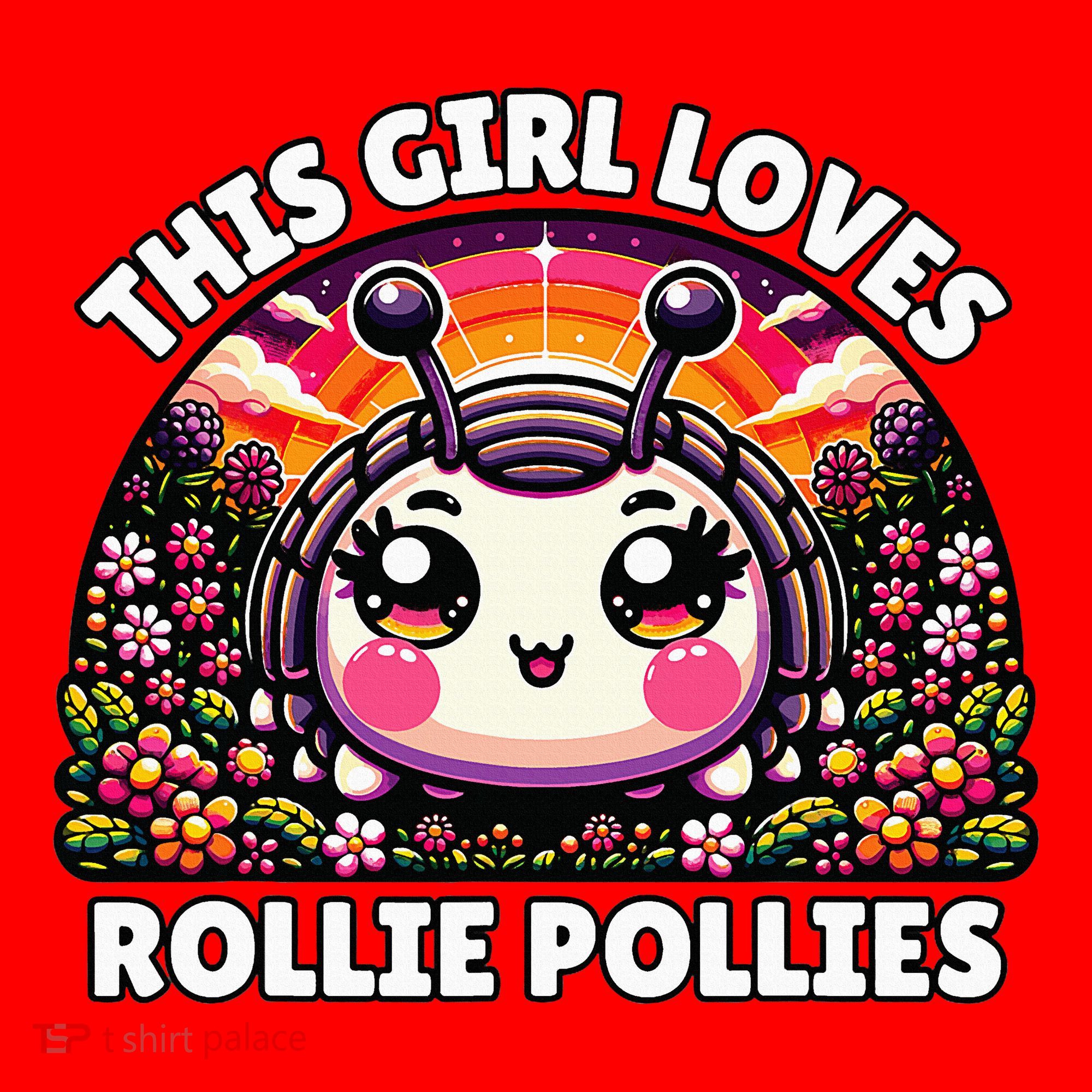 Roly Poly Kawaii Pill Bug This Girl Loves Rollie Pollies Santa Hat