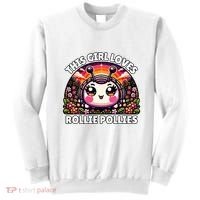 Roly Poly Kawaii Pill Bug This Girl Loves Rollie Pollies Sweatshirt thumb 0