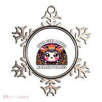 Roly Poly Kawaii Pill Bug This Girl Loves Rollie Pollies Ornament thumb 0
