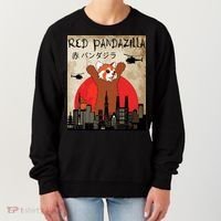 Red Panda Lover, Funny Red Pandazilla Women's Sweatshirt thumb 0