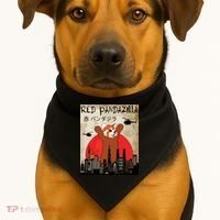 Red Panda Lover, Funny Red Pandazilla USA-Made Doggie Bandana thumb 1