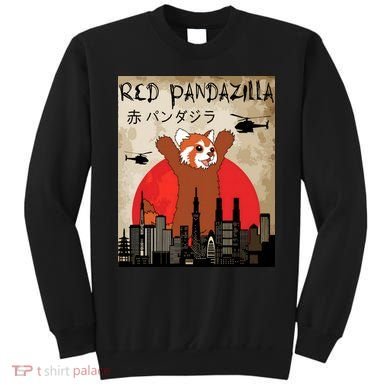 Red Panda Lover, Funny Red Pandazilla Sweatshirt