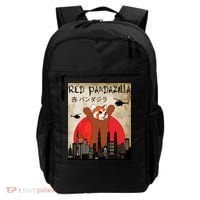 Red Panda Lover, Funny Red Pandazilla Backpack thumb 0