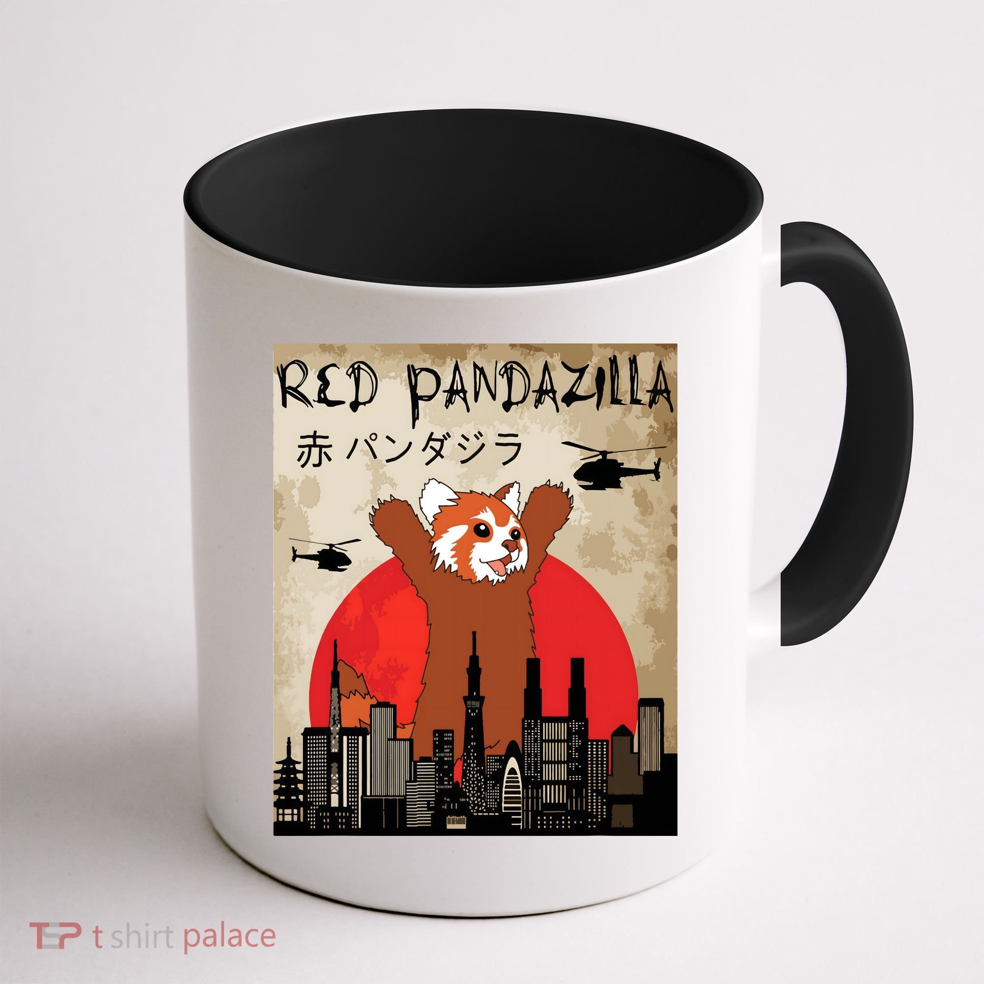 Red Panda Lover, Funny Red Pandazilla Coffee Mug