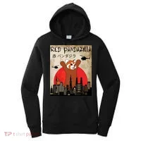 Red Panda Lover, Funny Red Pandazilla Women's Hoodie thumb 0