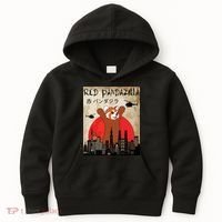 Red Panda Lover, Funny Red Pandazilla Kids Hoodie thumb 0
